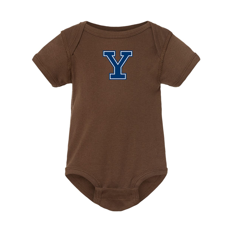 Yale Bulldogs Rabbit Skins Infant Baby Rib Bodysuit